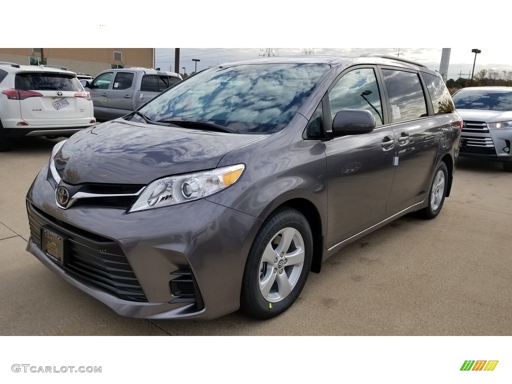 Predawn Gray Mica 2020 Toyota Sienna LE Exterior Photo #135764393