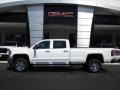Summit White - Sierra 3500HD SLT Crew Cab 4WD Photo No. 2
