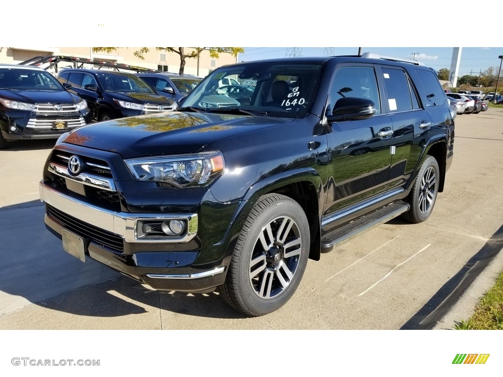 Midnight Black Metallic 2020 Toyota 4Runner Limited 4x4 Exterior Photo #135764588