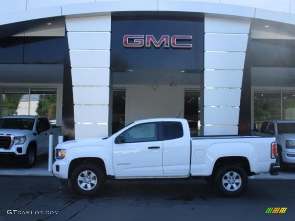 Summit White 2019 GMC Canyon Extended Cab Exterior Photo #135764789