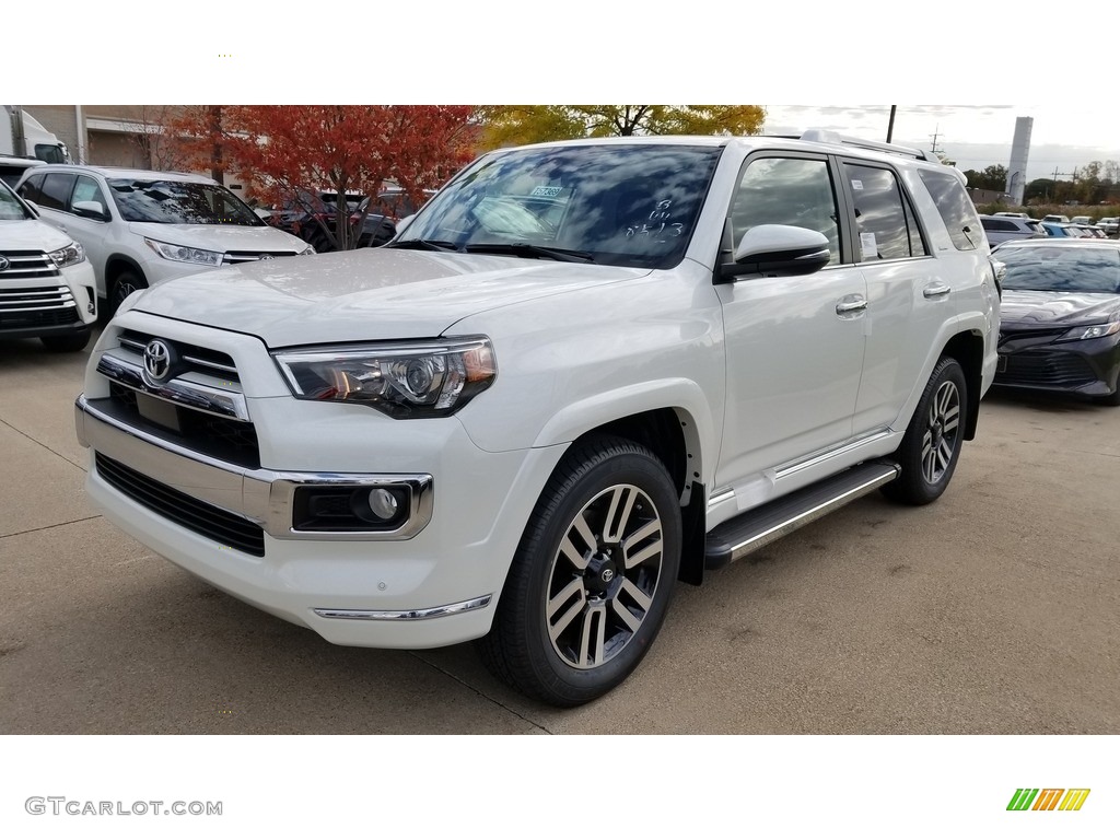 Blizzard White Pearl 2020 Toyota 4Runner Limited 4x4 Exterior Photo #135764897