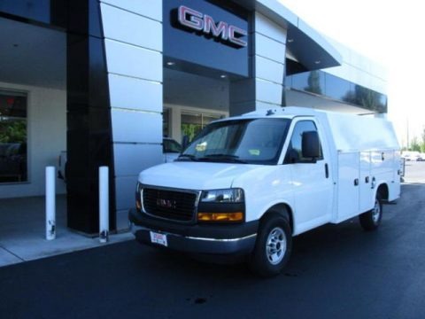 2019 GMC Savana Cutaway 3500 Commercial Service Truck Data, Info and Specs