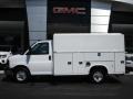 Summit White - Savana Cutaway 3500 Commercial Moving Truck Photo No. 3