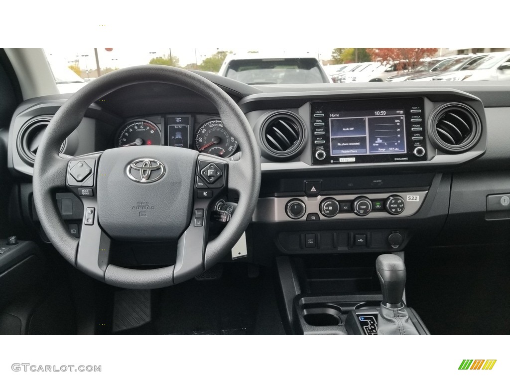 2020 Tacoma SR Double Cab 4x4 - Silver Sky Metallic / Cement photo #3