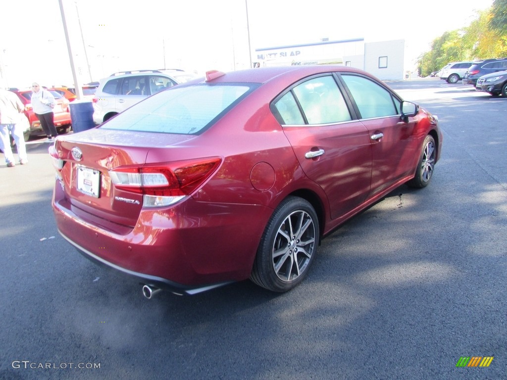 2019 Impreza 2.0i Limited 4-Door - Crimson Red Pearl / Ivory photo #6