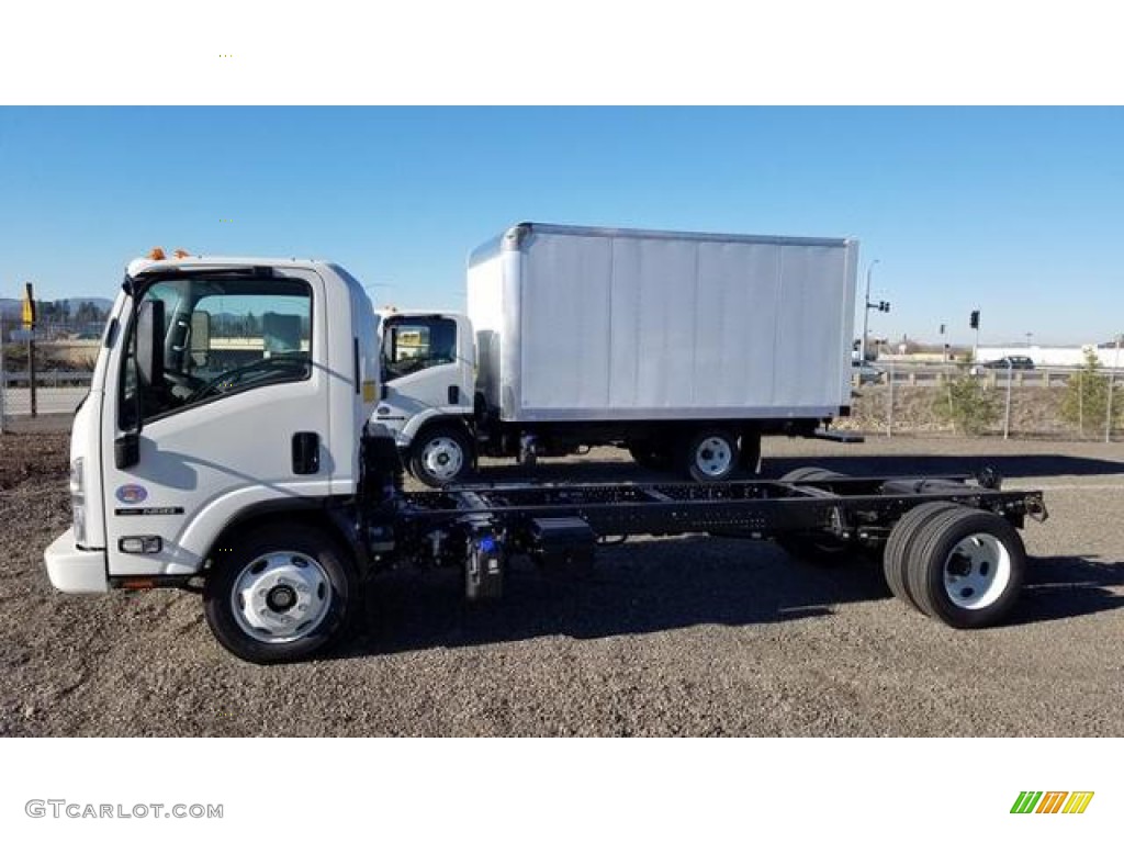 Arctic White 2019 Isuzu N Series Truck NRR Chassis Exterior Photo #135767150