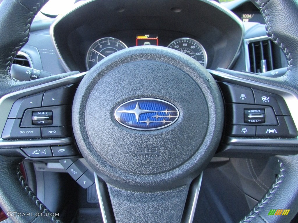 2019 Subaru Impreza 2.0i Limited 4-Door Ivory Steering Wheel Photo #135767213