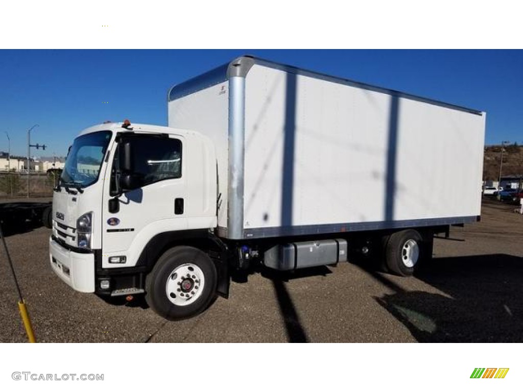 White 2019 Isuzu F Series Truck FTR Van Exterior Photo #135767270