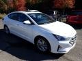 2020 Quartz White Pearl Hyundai Elantra Value Edition  photo #3