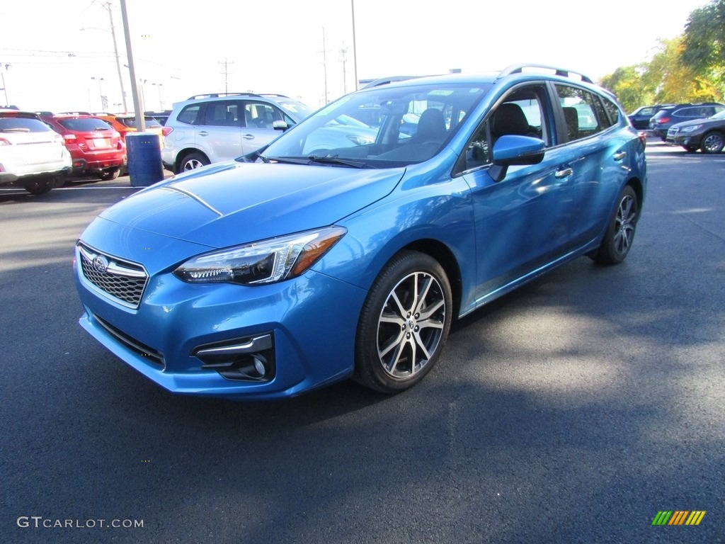 2019 Impreza 2.0i Limited 5-Door - Island Blue Pearl / Black photo #2