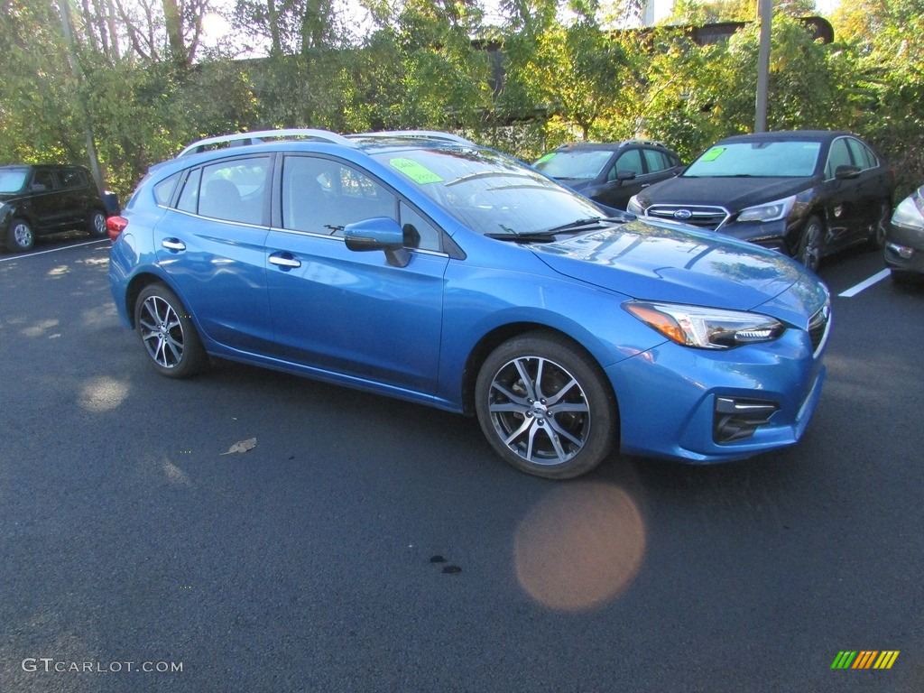 2019 Impreza 2.0i Limited 5-Door - Island Blue Pearl / Black photo #4