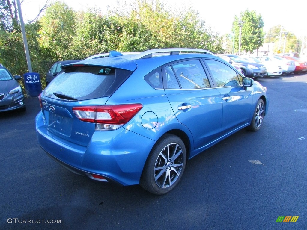 2019 Impreza 2.0i Limited 5-Door - Island Blue Pearl / Black photo #6