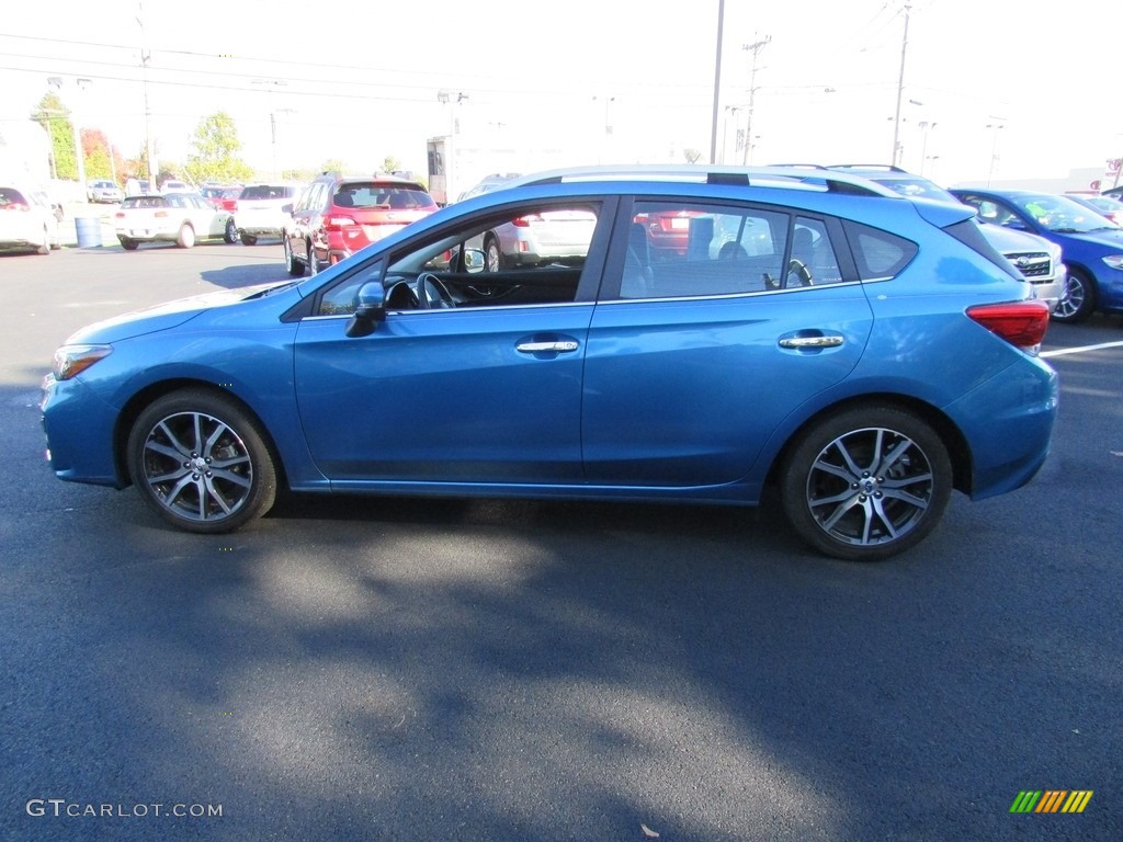 2019 Impreza 2.0i Limited 5-Door - Island Blue Pearl / Black photo #9