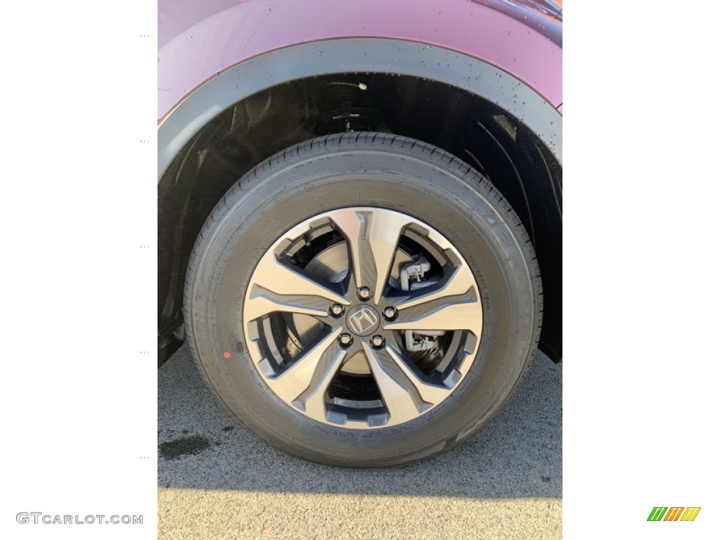 2019 CR-V LX AWD - Basque Red Pearl II / Gray photo #29