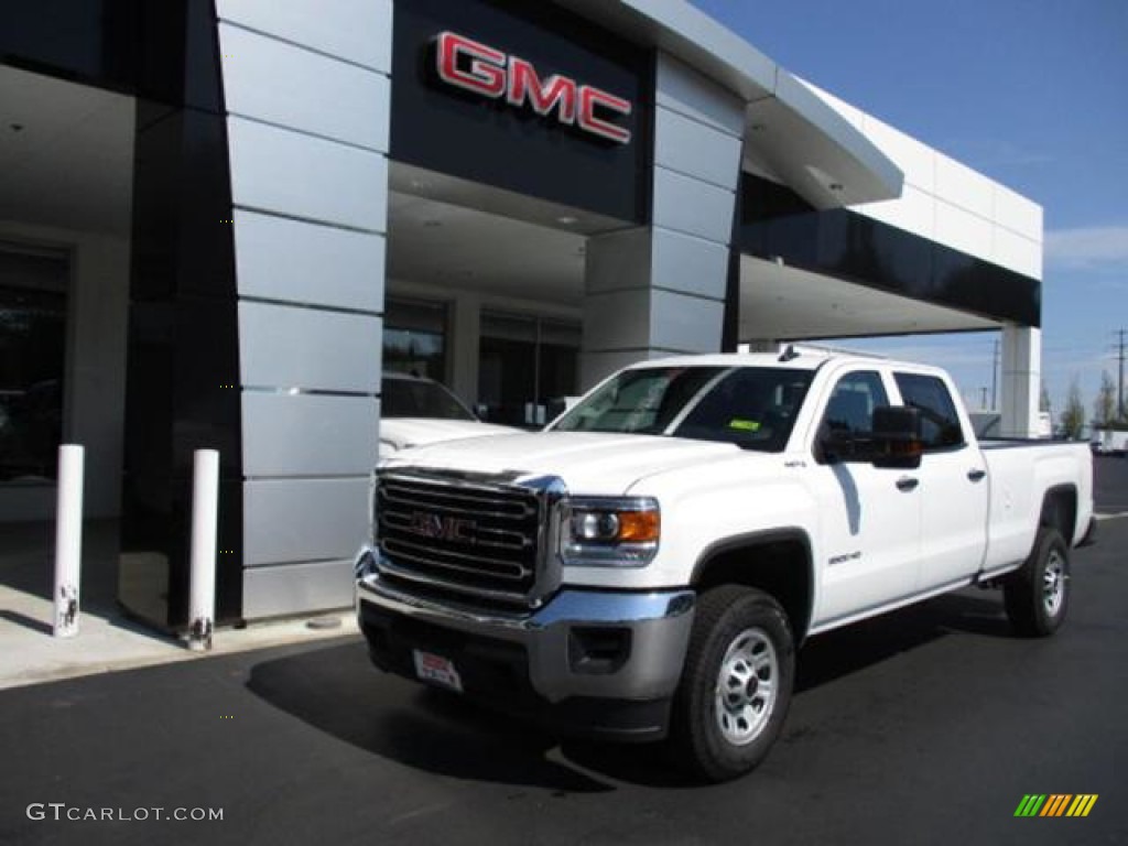 2019 Sierra 3500HD Crew Cab 4WD - Summit White / Dark Ash/Jet Black photo #1