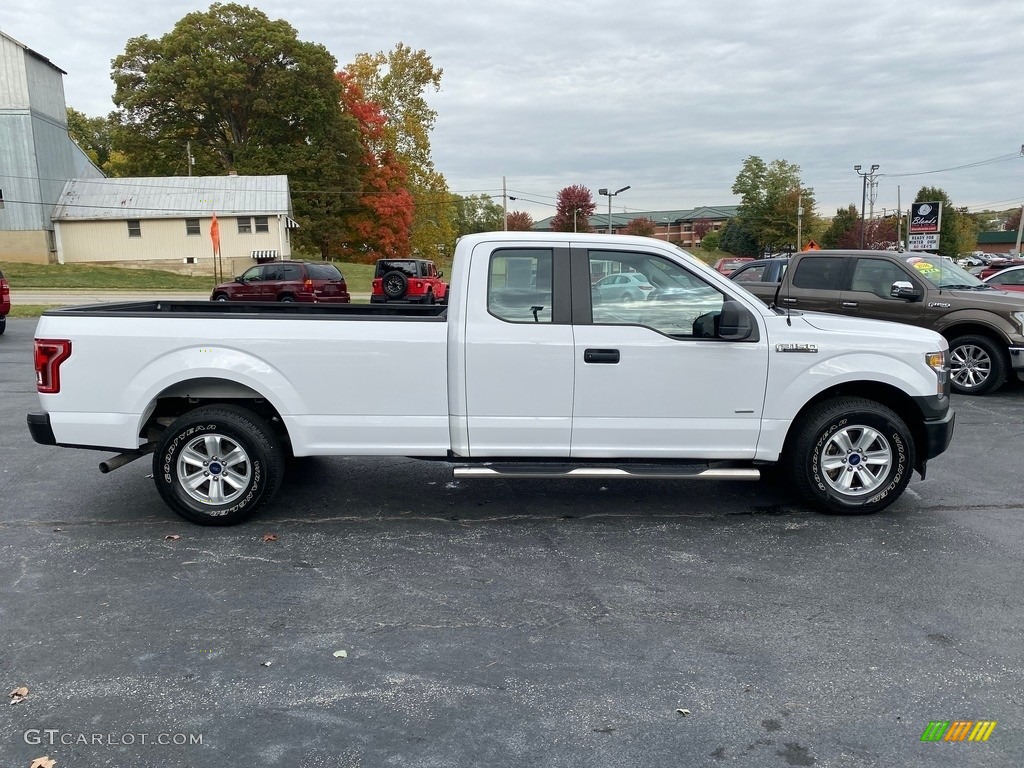 2017 F150 XL SuperCab - Oxford White / Earth Gray photo #5