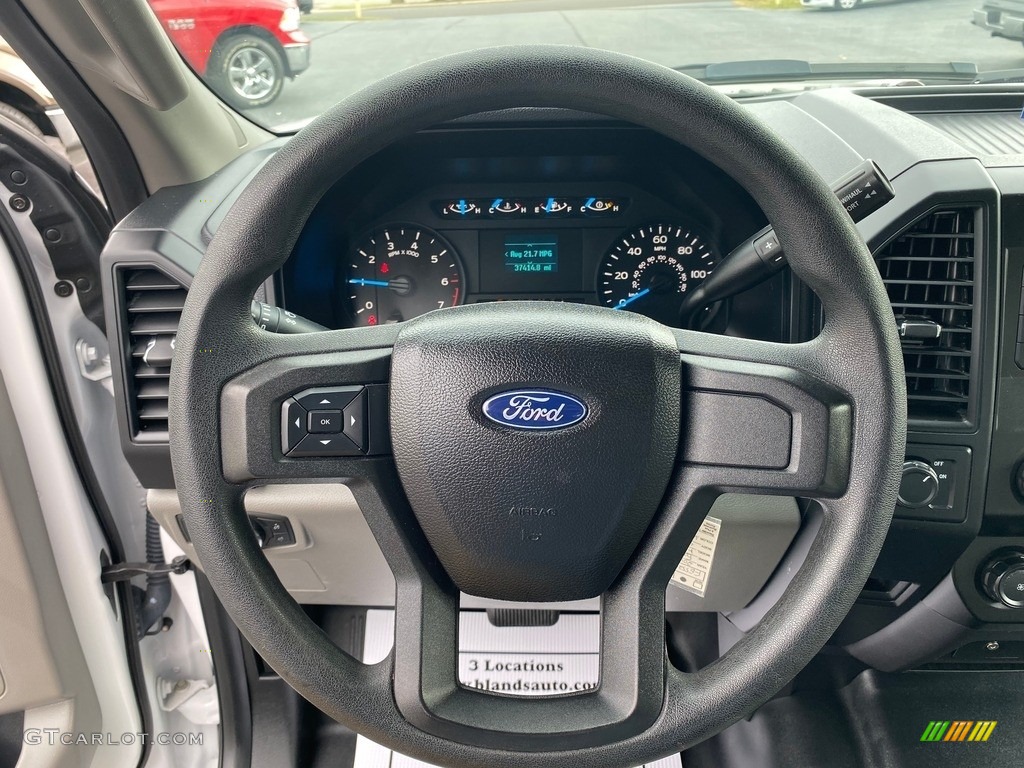 2017 F150 XL SuperCab - Oxford White / Earth Gray photo #13