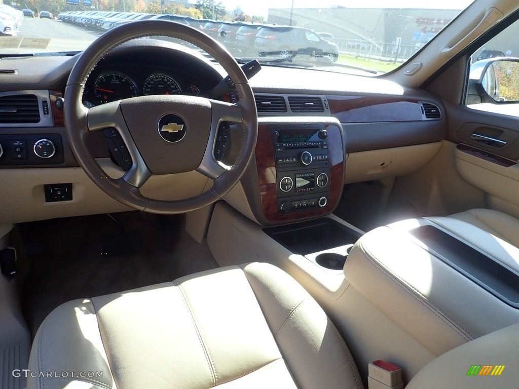 2011 Tahoe LT 4x4 - Mocha Steel Metallic / Light Cashmere/Dark Cashmere photo #9