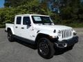 2020 Bright White Jeep Gladiator Overland 4x4  photo #4