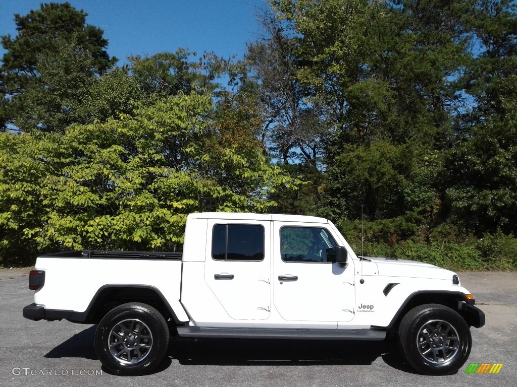 2020 Gladiator Overland 4x4 - Bright White / Black/Dark Saddle photo #5
