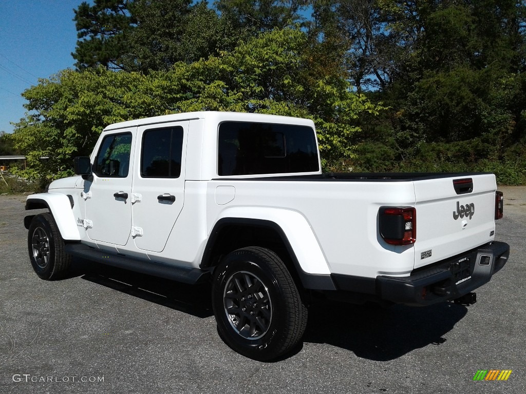 2020 Gladiator Overland 4x4 - Bright White / Black/Dark Saddle photo #8