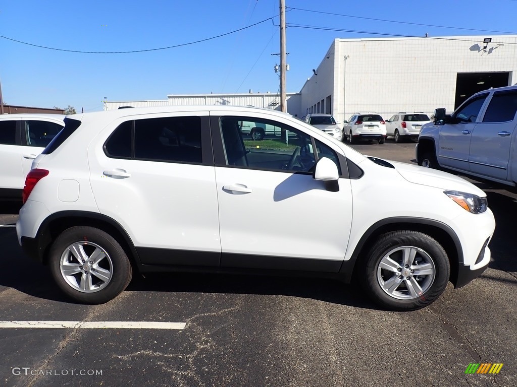 Summit White 2020 Chevrolet Trax LS Exterior Photo #135771899