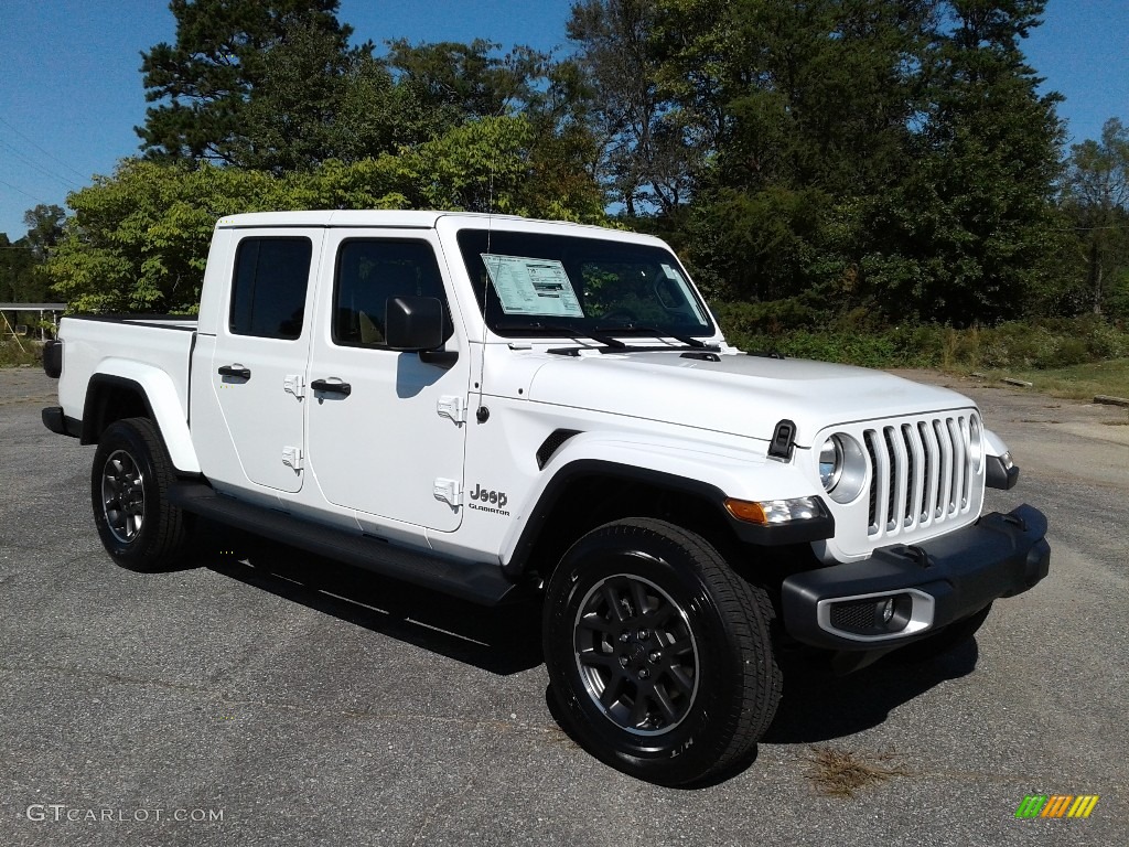 2020 Gladiator Overland 4x4 - Bright White / Black/Dark Saddle photo #4