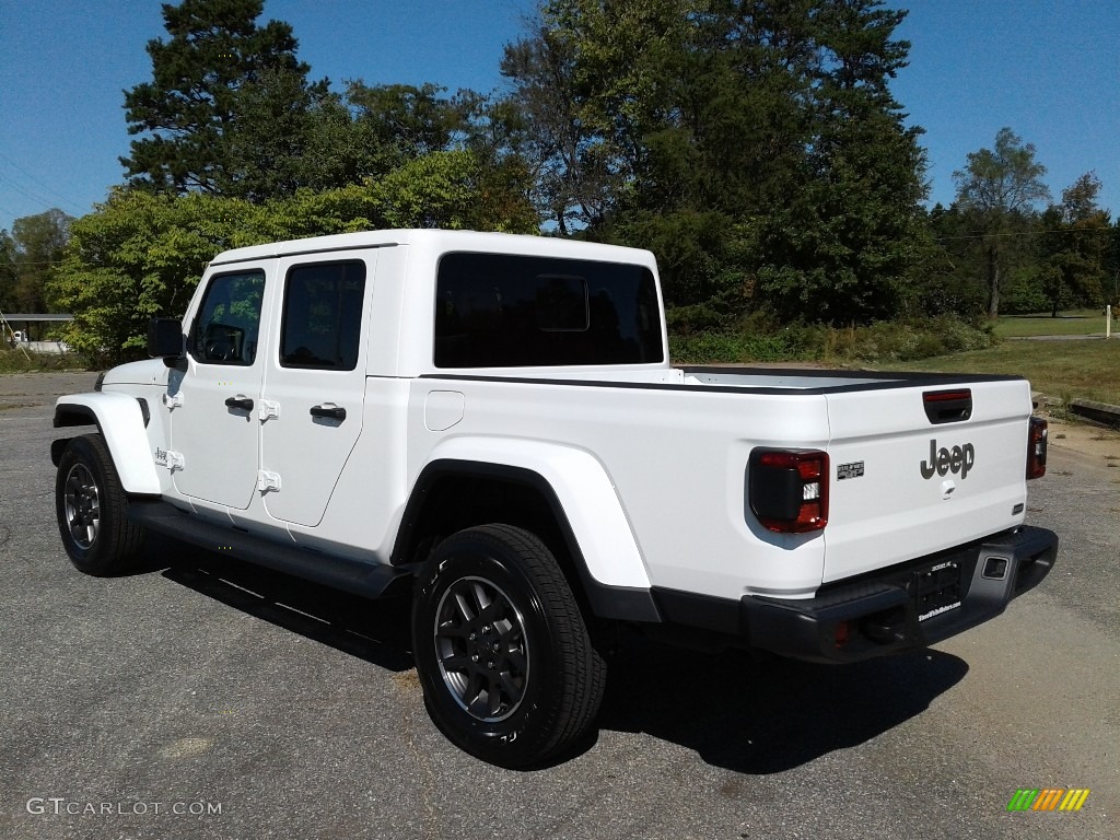 2020 Gladiator Overland 4x4 - Bright White / Black/Dark Saddle photo #8