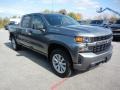 2020 Satin Steel Metallic Chevrolet Silverado 1500 Custom Crew Cab 4x4  photo #3