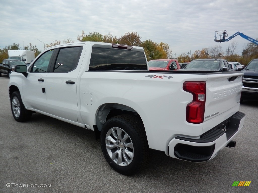 2020 Silverado 1500 Custom Crew Cab 4x4 - Summit White / Jet Black photo #5