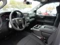 Jet Black Front Seat Photo for 2020 Chevrolet Silverado 1500 #135772766