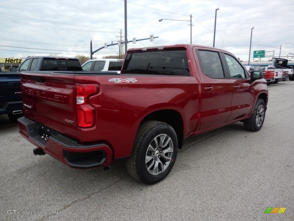 2020 Silverado 1500 RST Crew Cab 4x4 - Cajun Red Tintcoat / Jet Black photo #4