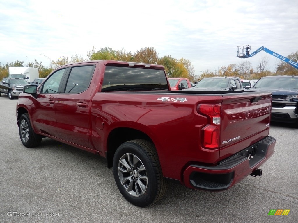 2020 Silverado 1500 RST Crew Cab 4x4 - Cajun Red Tintcoat / Jet Black photo #5