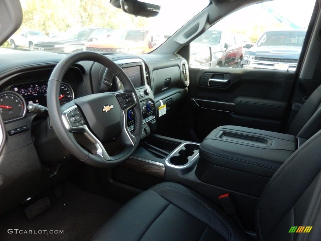 Jet Black Interior 2020 Chevrolet Silverado 1500 LTZ Crew Cab 4x4 Photo #135773129
