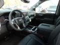 Jet Black Front Seat Photo for 2020 Chevrolet Silverado 1500 #135773129