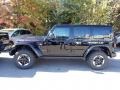 2020 Black Jeep Wrangler Unlimited Rubicon 4x4  photo #2