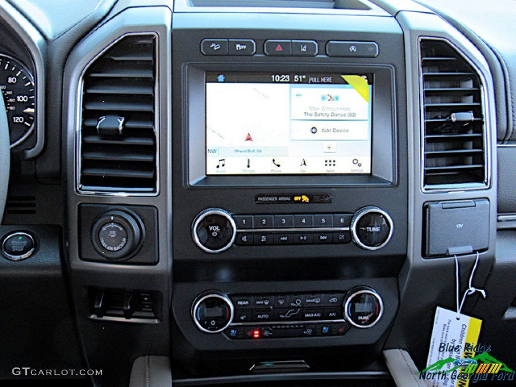 2019 Expedition XLT 4x4 - White Platinum Metallic Tri-Coat / Medium Stone photo #20