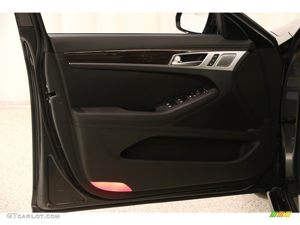 2019 Hyundai Genesis G80 AWD Black Door Panel Photo #135776696