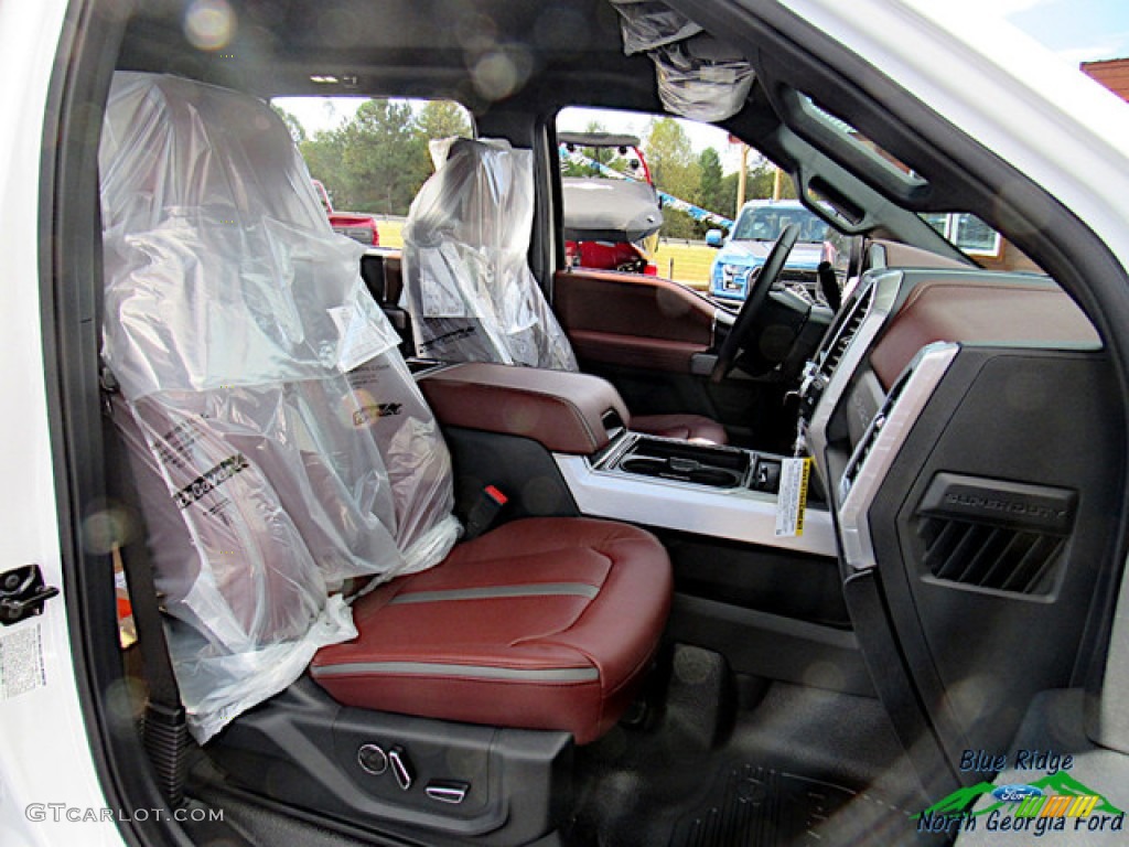 2019 F450 Super Duty Platinum Crew Cab 4x4 - White Platinum Metallic Tri-Coat / Black photo #11