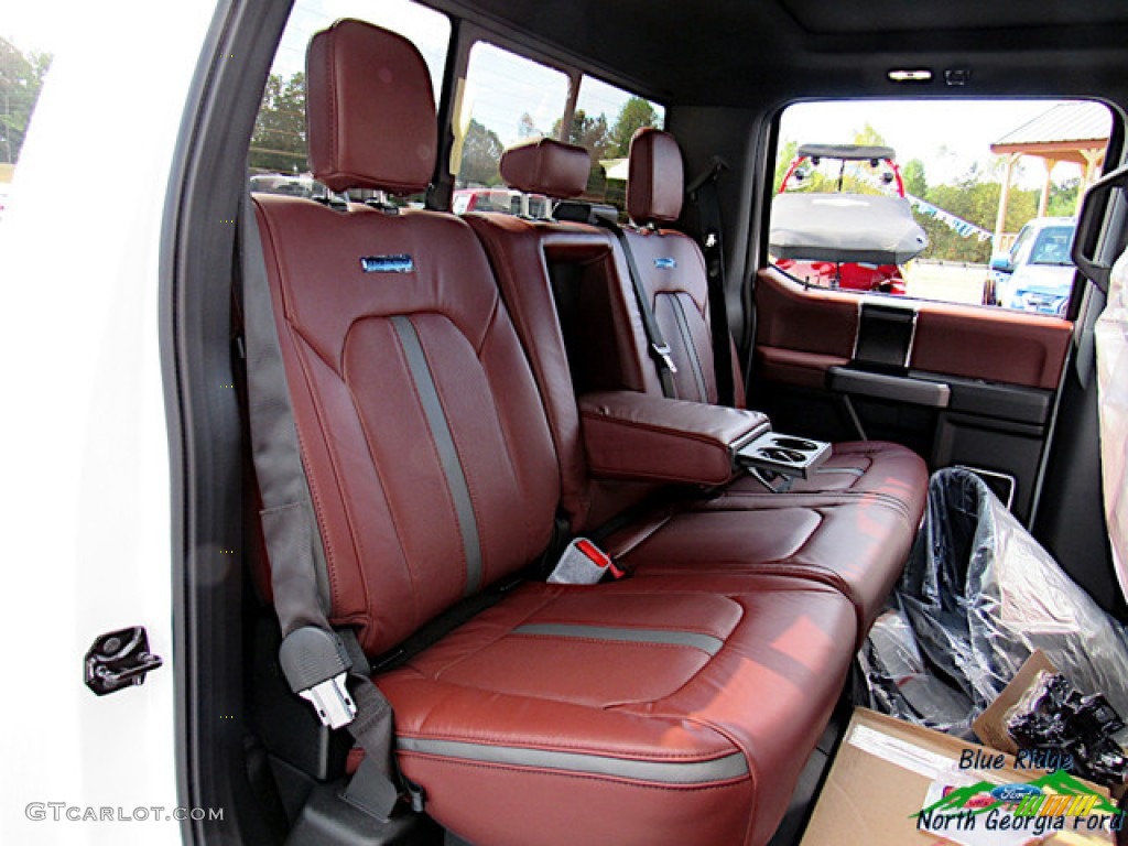 2019 F450 Super Duty Platinum Crew Cab 4x4 - White Platinum Metallic Tri-Coat / Black photo #12