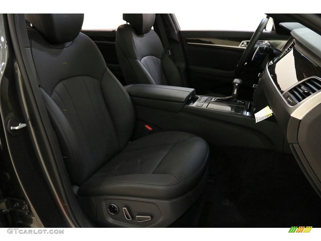 2019 Genesis G80 AWD - Himalayan Gray / Black photo #21