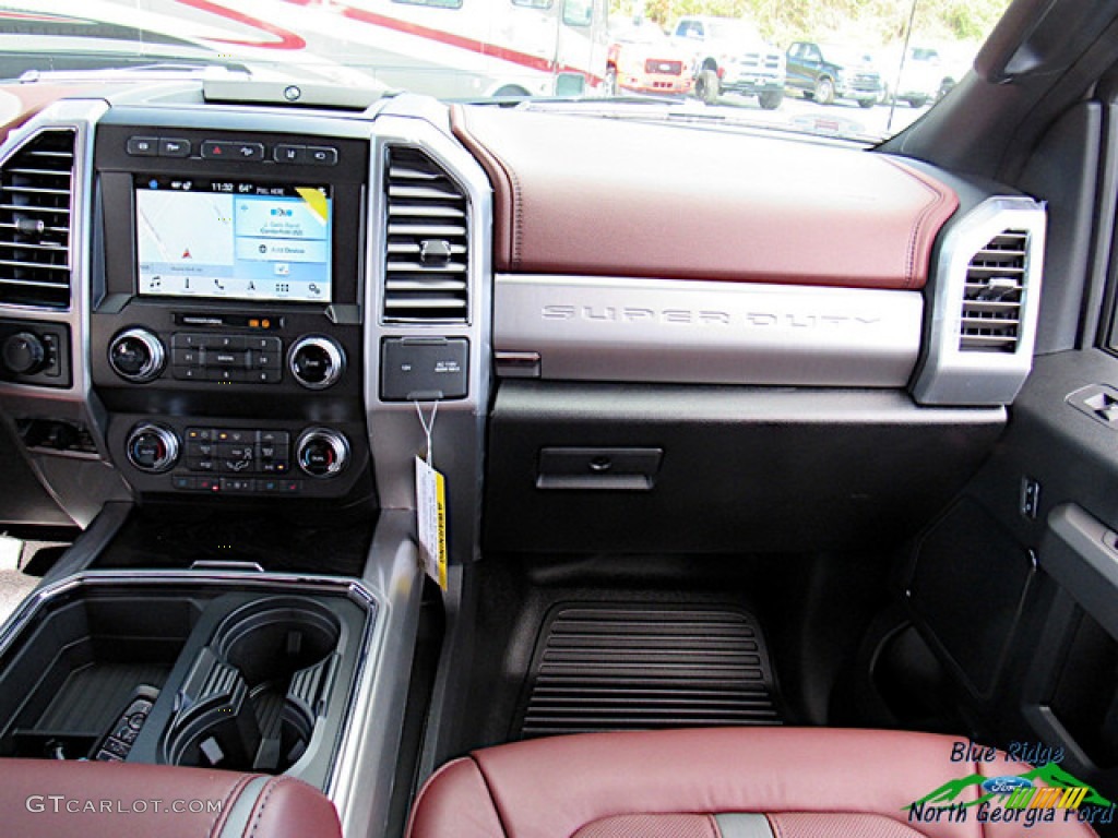 2019 F450 Super Duty Platinum Crew Cab 4x4 - White Platinum Metallic Tri-Coat / Black photo #16