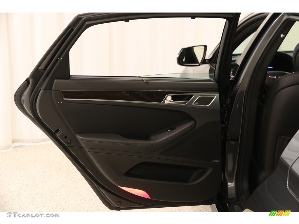 2019 Hyundai Genesis G80 AWD Black Door Panel Photo #135776987