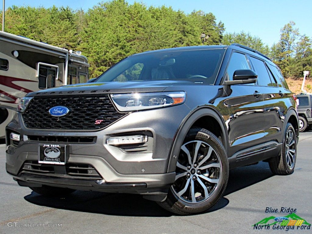 2020 Explorer ST 4WD - Magnetic Metallic / Ebony photo #1