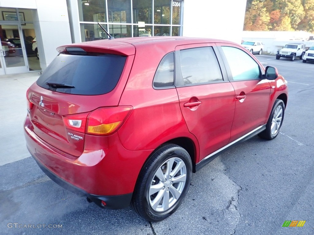 2015 Outlander Sport ES - Rally Red / Black photo #2