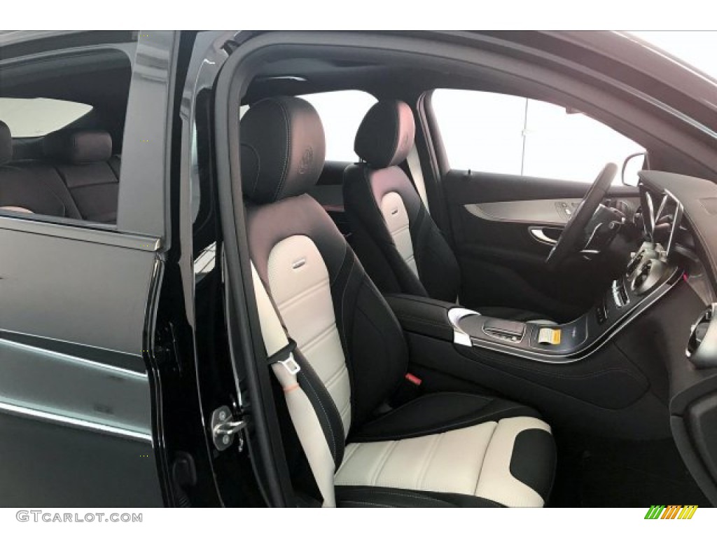 Platinum White Pearl/Black Interior 2020 Mercedes-Benz GLC AMG 63 S 4Matic Coupe Photo #135777878