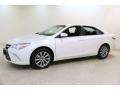 2017 Blizzard White Pearl Toyota Camry XLE  photo #3