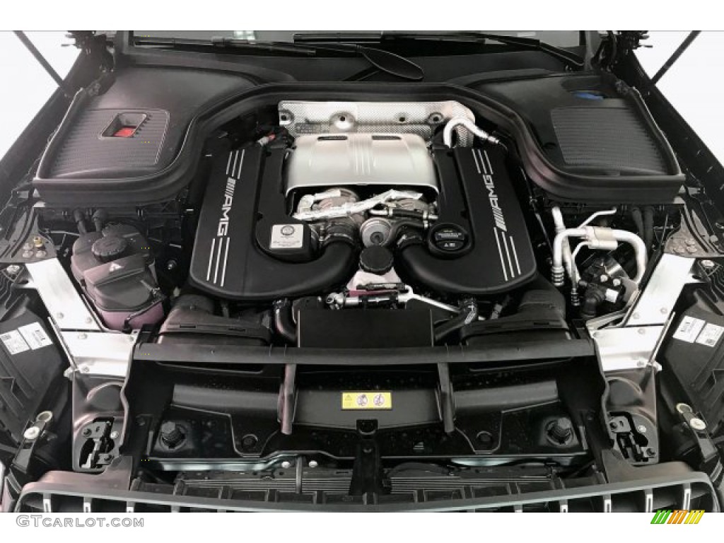 2020 Mercedes-Benz GLC AMG 63 S 4Matic Coupe 4.0 Liter AMG biturbo DOHC 32-Valve VVT V8 Engine Photo #135777911