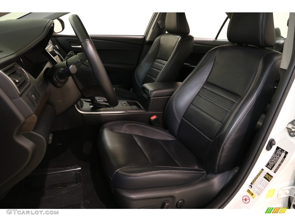 2017 Camry XLE - Blizzard White Pearl / Black photo #5