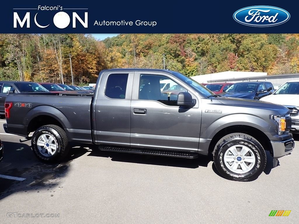 2019 F150 XL SuperCab 4x4 - Magnetic / Earth Gray photo #1
